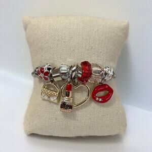 Charm Silver Girly Bracelet